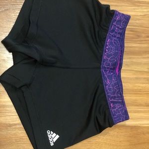 Adidas Black Compression Training Shorts